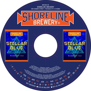 Shoreline Brewery Stellar Blue Blueberry Ale May 2017