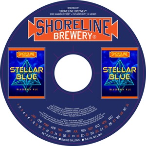 Shoreline Brewery Stellar Blue Blueberry Ale