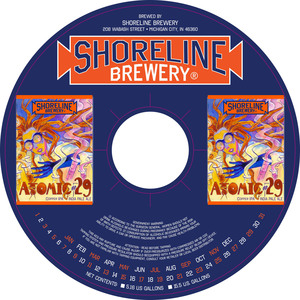 Shoreline Brewery Atomic #29 Copper IPA June 2017