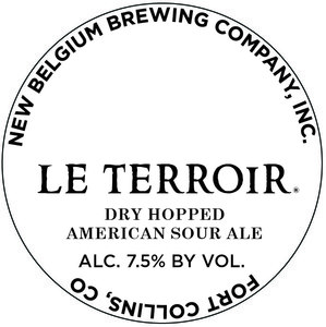 New Belgium Brewing Company, Inc. Le Terroir