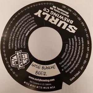 Gose Blanche Beer June 2017