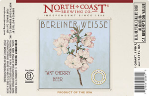 North Coast Tart Cherry Berliner Weisse 