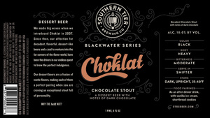Southern Tier Brewing Co Choklat June 2017