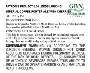 Patron's Project 1.04 Leeds Lurking June 2017