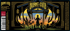 Burnt City Brewing Artist As Alchemist Golden Session IPA June 2017