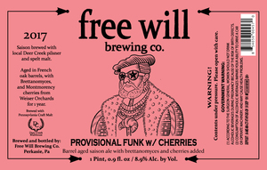 Free Will Provisional Funk With Cherries June 2017