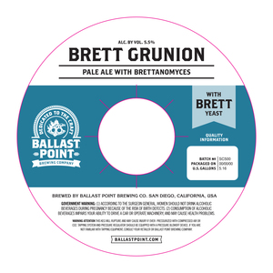 Ballast Point Brett Grunion