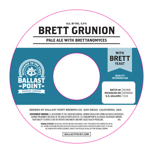 Ballast Point Brett Grunion