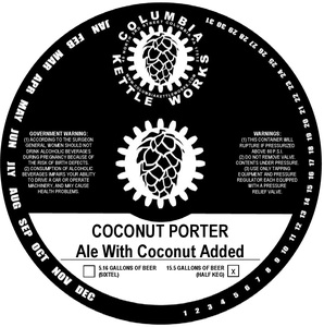 Coconut Porter June 2017