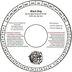 Heavy Riff Black Dog