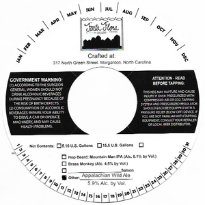 Fonta Flora Brewery Appalachian Wild Ale