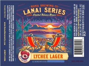 Kona Brewing Company Lychee Lager