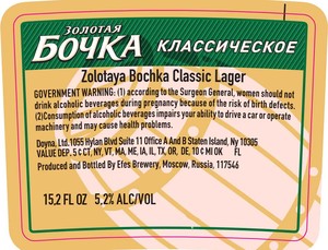 Zolotaya Bochka Classic 