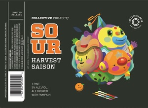 Collective Arts Collective Project Sour Harvest Saison