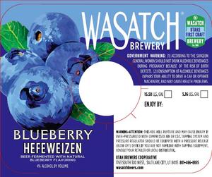 Wasatch Brewery Blueberry Hefeweizen June 2017