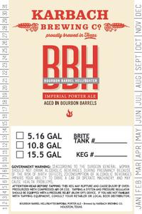Karbach Brewing Co. Bourbon Barrel Hellfighter June 2017