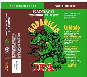 Karbach Brewing Co. Hopadillo June 2017