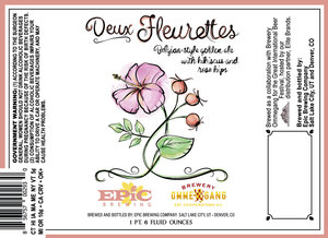 Epic Brewing Company Deux Fleurettes