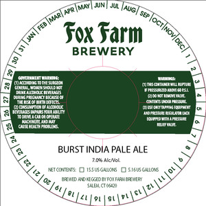 Burst India Pale Ale June 2017