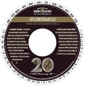 Ommegang 20th Anniversary Ale