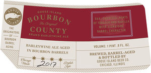 Goose Island Bourbon County Brand Barleywine