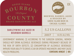 Goose Island Bourbon County Brand Barleywine