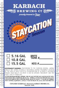 Karbach Brewing Co. Staycation