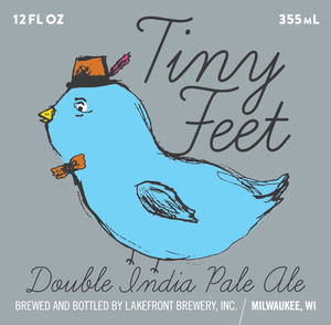 Lakefront Brewery Tiny Feet Double IPA June 2017