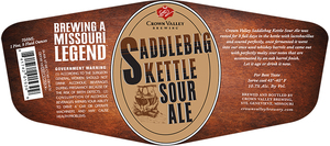Crown Valley Brewing Saddlebag Kettle Sour July 2017