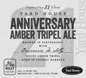 Yard House Anniversary Amber Triple Ale June 2017