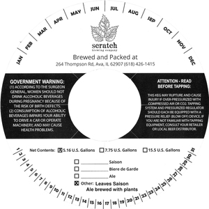 Scratch Brewing Company Leaves