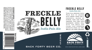 Back Forty Beer Co. Freckle Belly June 2017