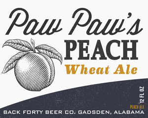 Back Forty Beer Co. Paw Paw's June 2017