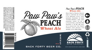 Back Forty Beer Co. Paw Paw's