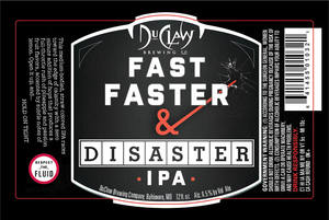 Duclaw Brewing Company Fast Faster & Disaster