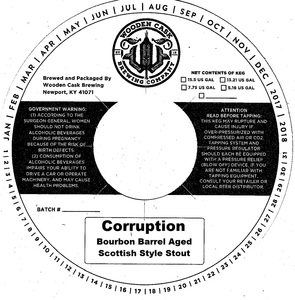 Wooden Cask Brewing Company Corruption