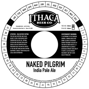 Ithaca Beer Co. Naked Pilgrim June 2017