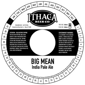 Ithaca Beer Co. Big Mean June 2017