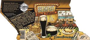 Evans Brewing Company Breakfast Black Pilsner June 2017