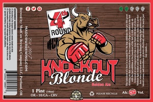 4th Round Knockout Blonde Golden Ale 