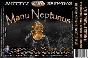 Smitty's Brewing Manu Neptunus Hefeweizen June 2017