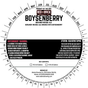 Red Brick Boysenberry Berliner