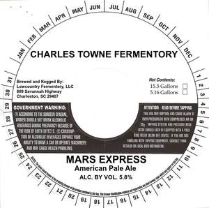 Charles Towne Fermentory Mars Express