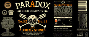 Paradox Beer Company Alchemy Stones