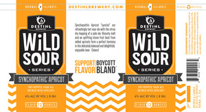 Destihl Brewery Wild Sour Series Synchopathic Apricot