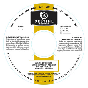 Destihl Brewery Wild Sour Series Synchopathic Apricot