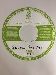 Ever Grain Brewing Co. Soleado Pale Ale
