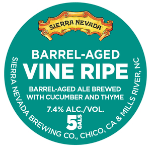 Sierra Nevada Barrel-aged Vine Ripe June 2017