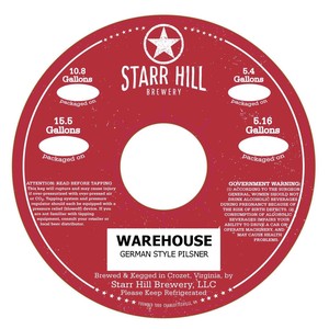 Starr Hill Warehouse June 2017