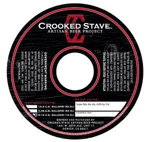 Crooked Stave Artisan Beer Project India Pale Ale